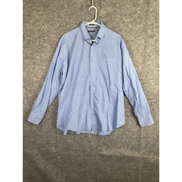 Peter Millar Other - Peter‎ Millar Shirt Men's X-Large Blue Denim Button Down Long Sleeve